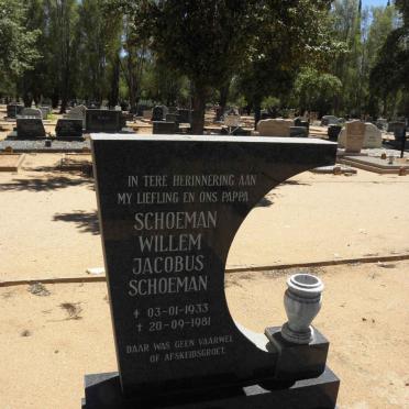 SCHOEMAN Schoeman Willem Jacobus 1933-1981