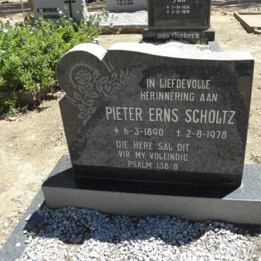 SCHOLTZ Pieter Erns 1890-1978