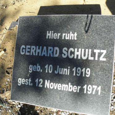 SCHULTZ Gerhard 1919-1971