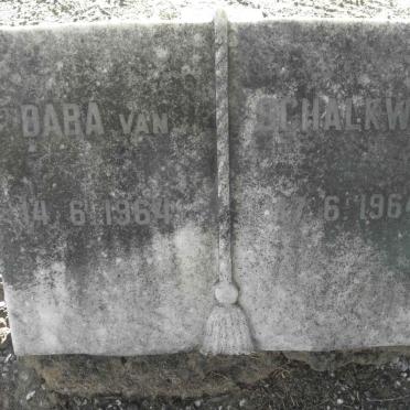 SCHALKWYK, van 1964-1964