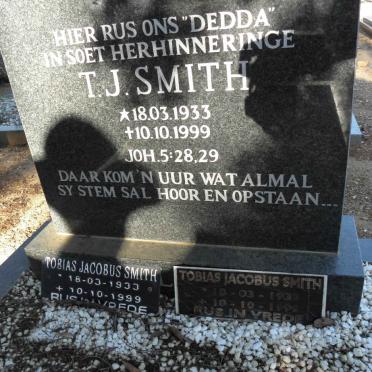 SMITH Tobias Jacobus 1933-1999