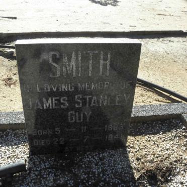 SMITH James Stanley Guy 1893-1941