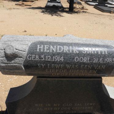 SMITH Hendrik 1914-1985