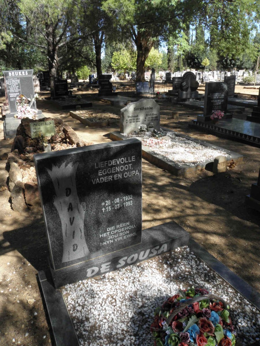 SOUSA David, de 1932-1993