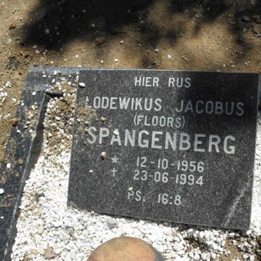 SPANGENBERG Lodewikus Jacobus 1956-1994