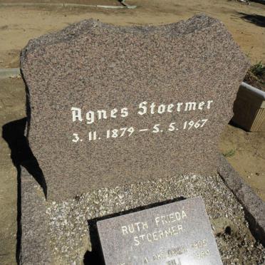 STOERMER Agnes 1879-1967 :: STOERMER Ruth Frieda 1905-1994