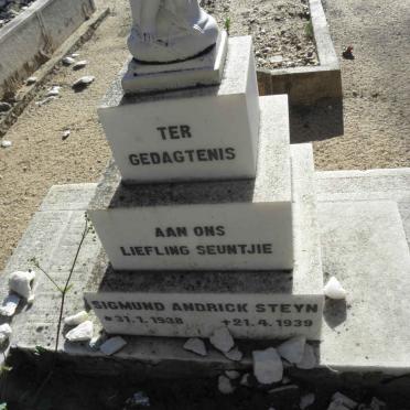 STEYN Sigmund Andrick 1938-1939
