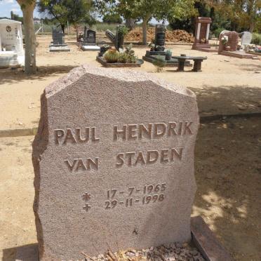 STADEN Paul Hendrik, van 1965-1998