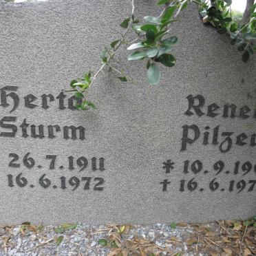 STURM Herta 1911-1972 :: PILZER Renee 1961-1972