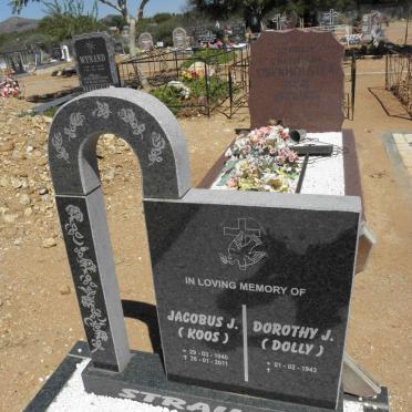 STRAUSS Jacobus J. 1940-2011 &amp; Dorothy J. 1943-