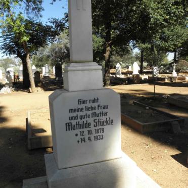 STÜCKLE Mathilde 1879-1933
