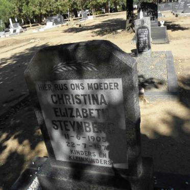 STEYNBERG Christina Elizabeth 1905-1970