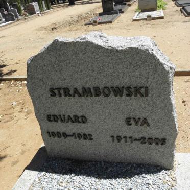 STRAMBOWSKI Eduard 1909-1982 &amp; Eva 1911-2005