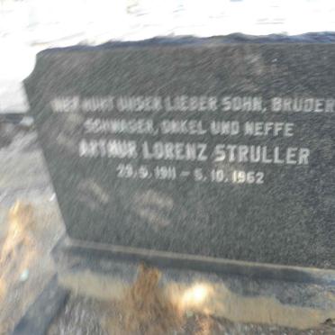 STRULLER Arthur Lorenz 1911-1962