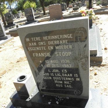 STOOP Fransie 1936-1983
