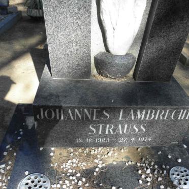 STRAUSS Johannes Lambrecht 1923-1974