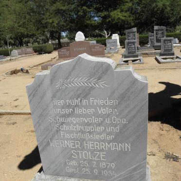 STOLZE Werner Hermann 1879-1954