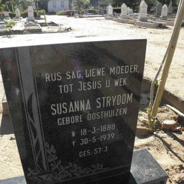 STRYDOM Susanna nee OOSTHUIZEN 1888-1939
