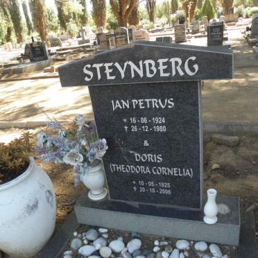 STEYNBERG Jan Petrus 1924-1980 &amp; Theodora Cornelia 1925-2006