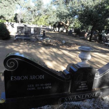 SWANEPOEL Ebson Arodi 1905-1970 &amp; Maria Jacoba Magdalena 1910-1988