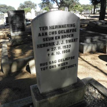 SWART Hendrik J.J. 1933-1950