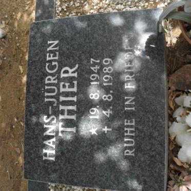 THIER Hans-Jürgen 1947-1989