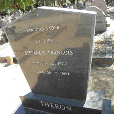 THERON Stefanus Francois 1900-1980