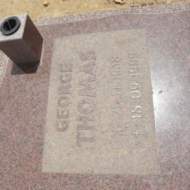 THOMAS George 1938-1999