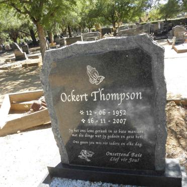 THOMPSON Ockert 1952-2007