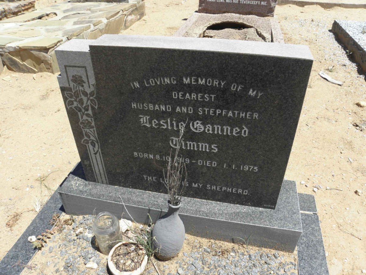 TIMMS Leslie Banned 1919-1975