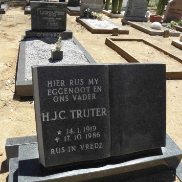 TRUTER H.J.C. 1919-1986