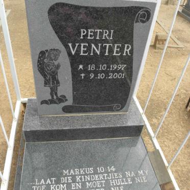 VENTER Petri 1997-2001