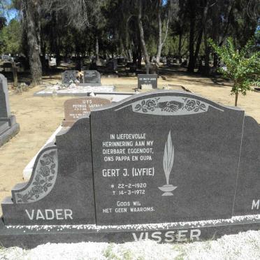 VISSER Gert J. 1920-1972