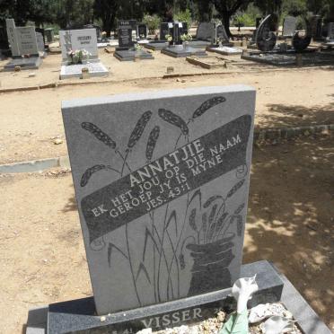 VISSER Annatjie 1941-?