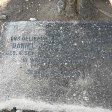 WAAL Daniel Jacobus, de 1867-1938