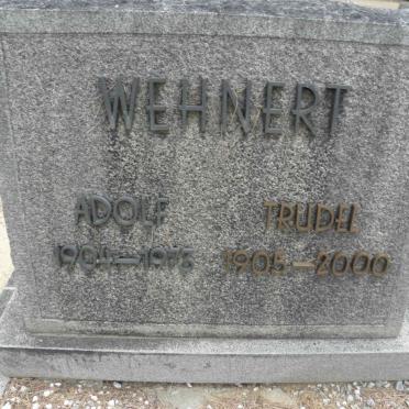 WEHNERT Adolf 1904-1973 &amp; Trudel 1905-2000