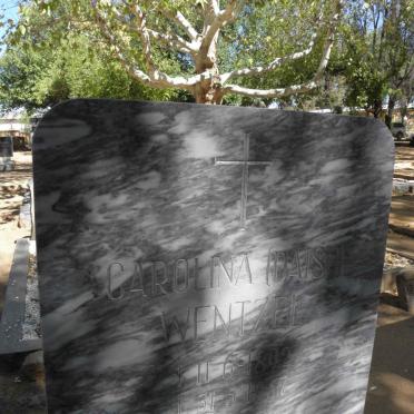 WENTZEL Carolina 1892-1957