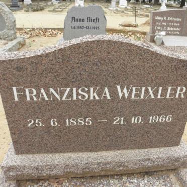 WEIXLER Franziska 1885-1966