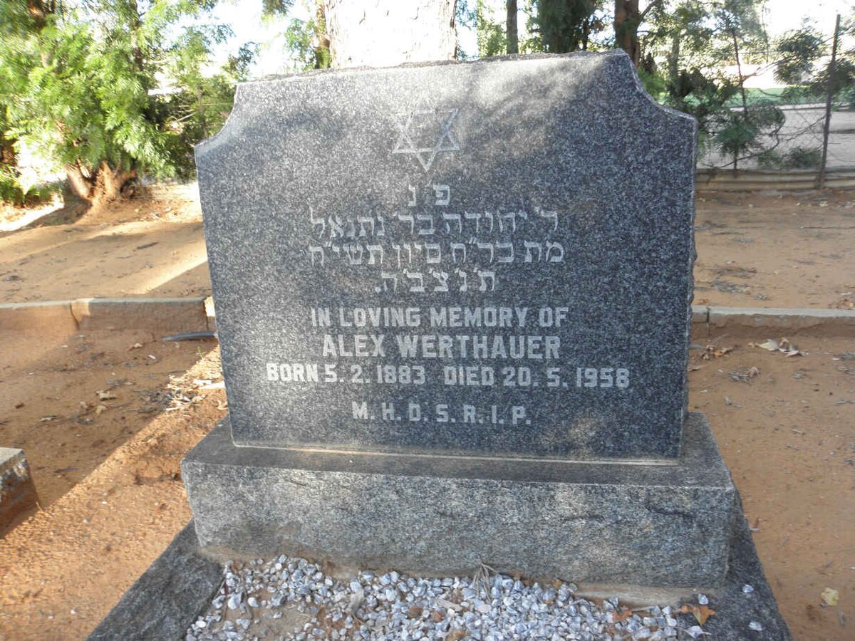 WERTHAUER Alex 1883-1958