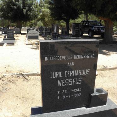 WESSELS Jurie Gerhardus 1943-1982