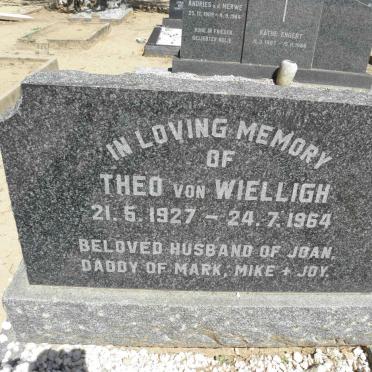WIELLIGH Theo, von 1927-1964