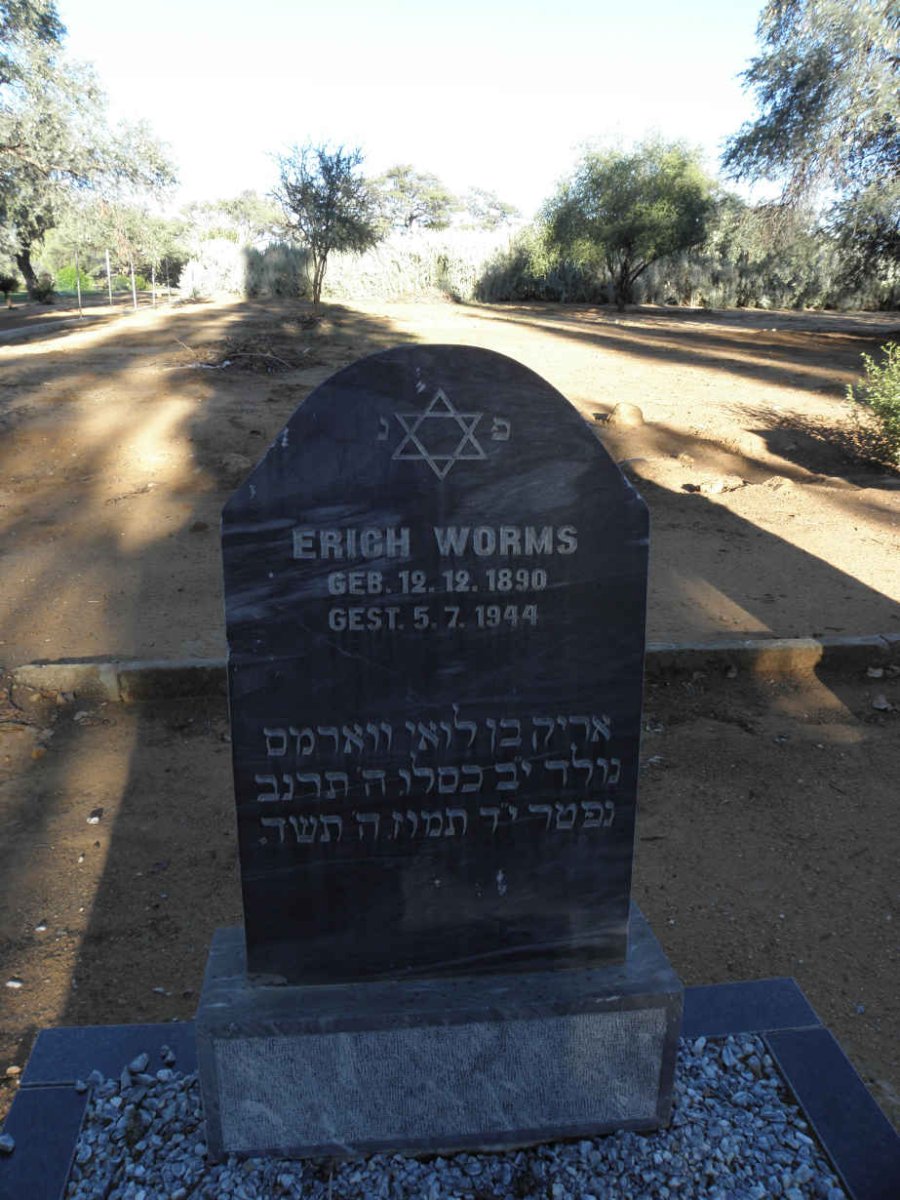 WORMS Erich 1890-1944