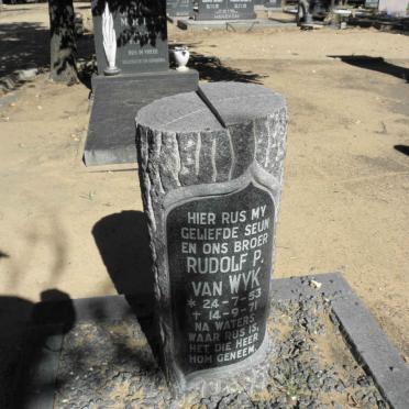 WYK Rudolf P., van 1953-1971