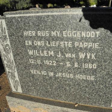 WYK Willem J., van 1922-1960