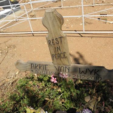 WYK Arrie, van 1946-2010