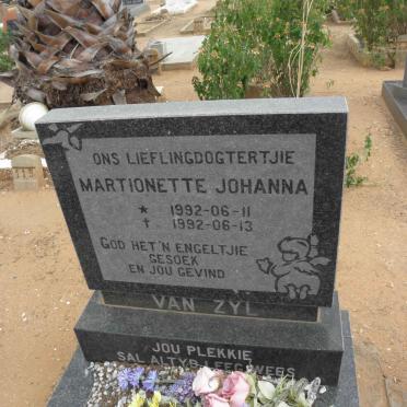 ZYL Martionette Johanna, van 1992-1992