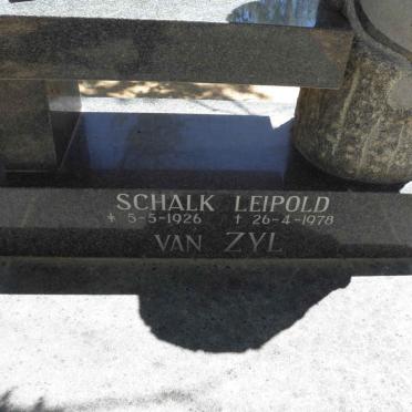 ZYL Schalk Leipold, van 1926-1978 