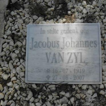 ZYL Jacobus Johannes, van 1919-2007