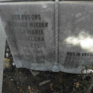 ZYL Anna Maria Magdelena, van nee SMIT 1883-1954