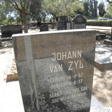 ZYL Johann, van 1957-1977